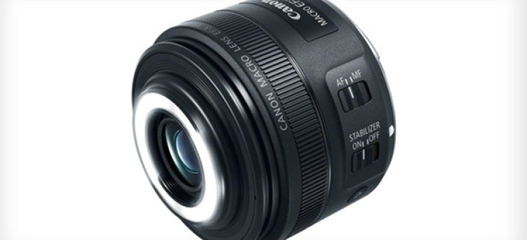 Canon выпустили новый объектив для макросъемки