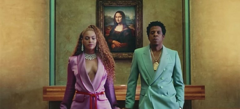 Beyoncé и Jay Z сняли клип в пустом Лувре
