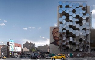 Шестиугольные квартиры для бездомных: социальный проект в Нью-Йорке