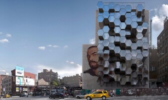 Шестиугольные квартиры для бездомных: социальный проект в Нью-Йорке