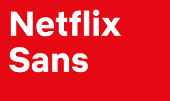 Netflix представил собственный шрифт