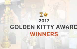 Golden Kitty Awards 2017: в победителях 3 представителя Украины, Telegram и другие проекты