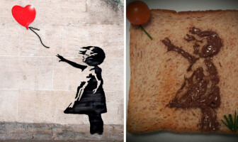 История искусства в бутербродах: Ван Гог, Фрида, Климт и другие