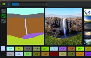 Нейросеть Nvidia превращает эскизы в фотореалистичные пейзажи за считанные секунды