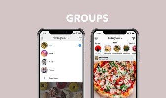Концепция дизайна UX: разделение ленты Instagram на группы