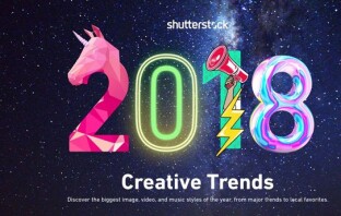 Shutterstock представил свой топ креативных трендов на 2018 год