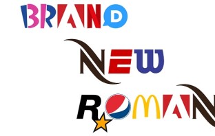 Знакомьтесь, Brand New Roman – шрифт из знаменитых логотипов