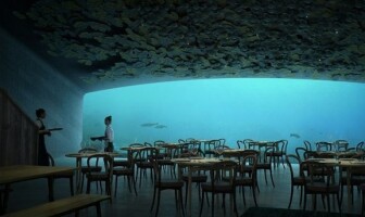 Необычная архитектура: в Норвегии откроют подводный ресторан