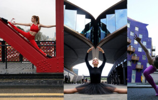 Красивый фотопроект: архитектура Лондона в эстетике танца