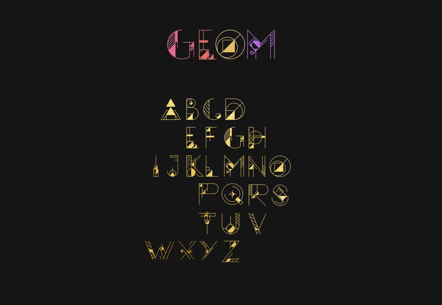 geom-display-an-fully-geometrically-adorned-typeface