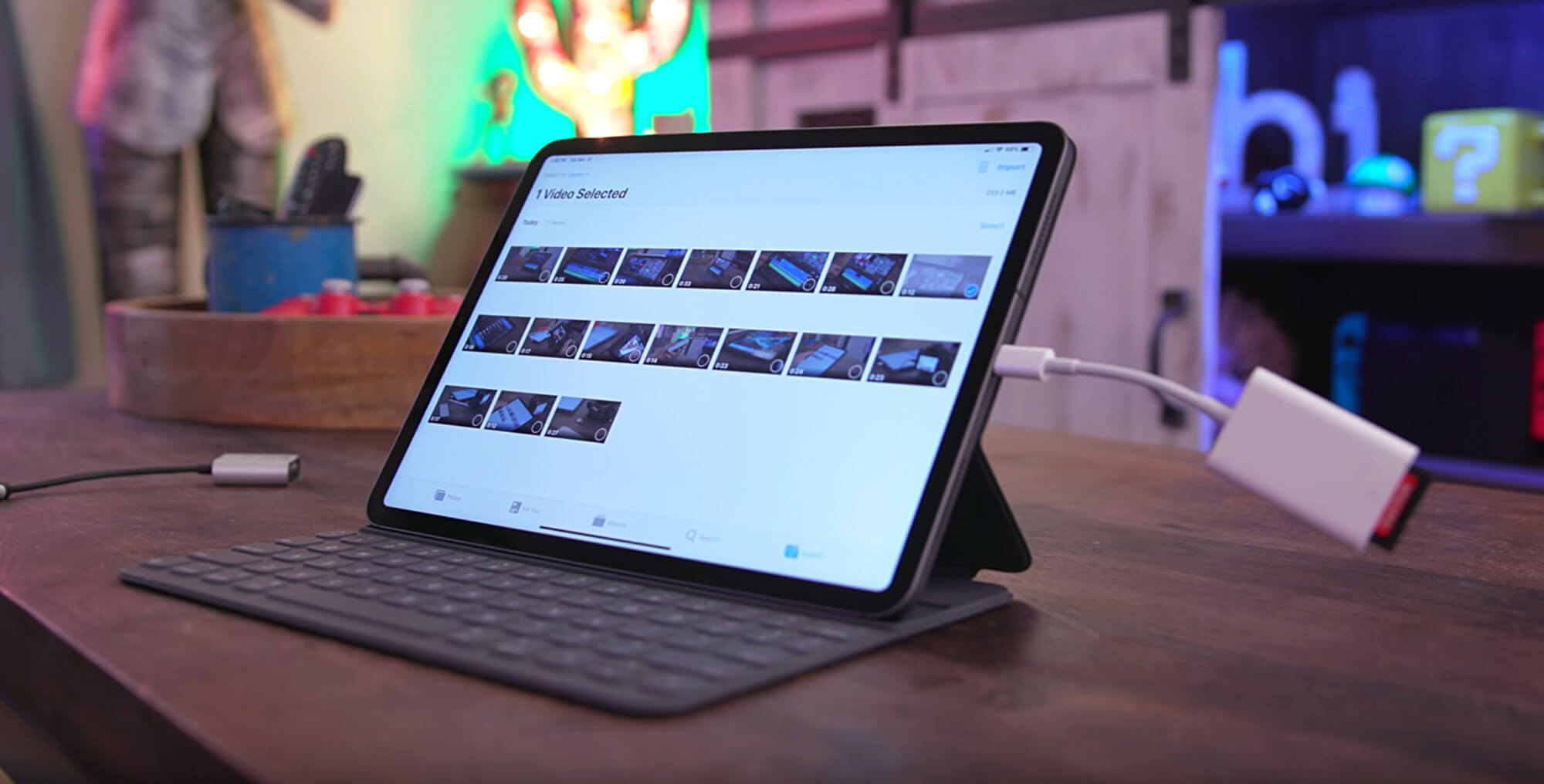 Эксперимент: можно ли монтировать 4К видео на iPad Pro? – Сей-Хай